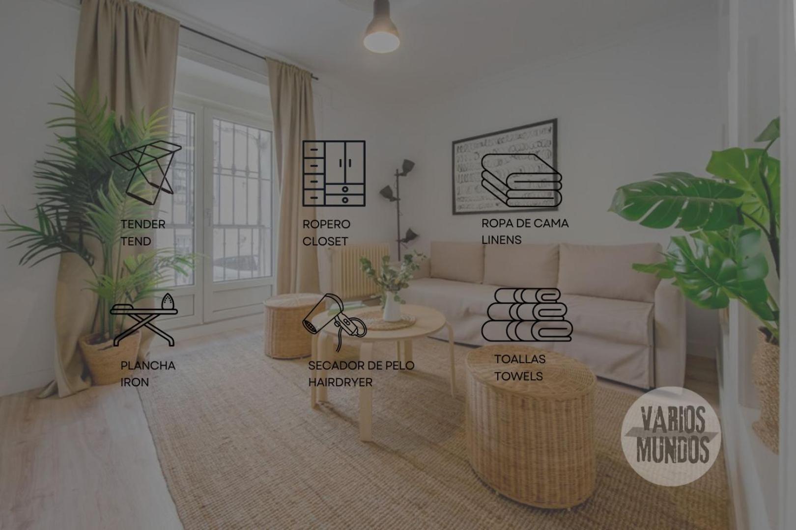 Nuevo Apt De 9Pax En La Cava Alta Centro De Madrid E1 Екстер'єр фото