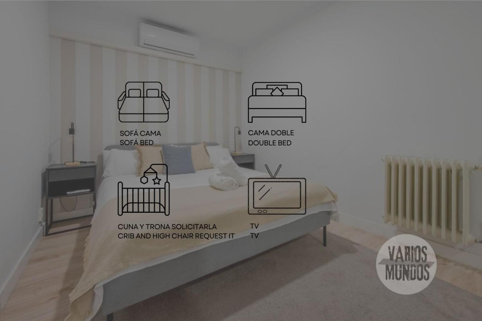 Nuevo Apt De 9Pax En La Cava Alta Centro De Madrid E1 Екстер'єр фото